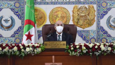 Photo of اللواء عمر تلمساني، قائدا للناحية العسكرية الرابعة، خلفا للمرحوم اللواء حسان علايمية