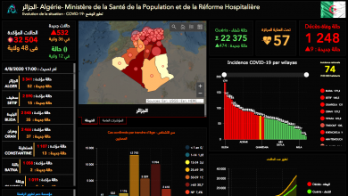 Photo of العاصمة بـ 52 إصابة ووهران بـ 37 حالة.. توزيع عدد الإصابات المؤكدة بالفيروس عبر الولايات