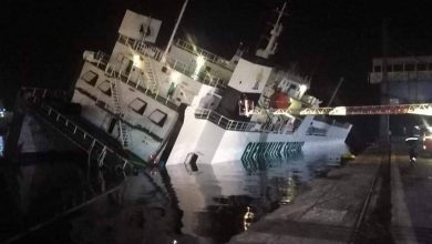 Photo of الحماية المدنية تنقذ 17 بحارا ..   غرق باخرة برتغالية في ميناء الجزائر   