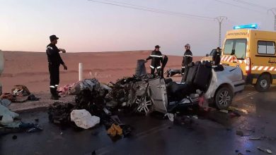 Photo of مصرع 3 أشخاص وإصابة 9 آخرين في حادث مرور تراجيدي بقسنطينة