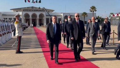 Photo of رئيس مجلس الوزراء الايطالي يغادر الجزائر