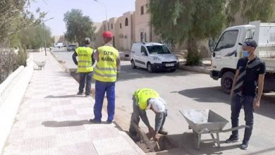 Photo of حملة تنظيف واسعة بأحياء النعامة