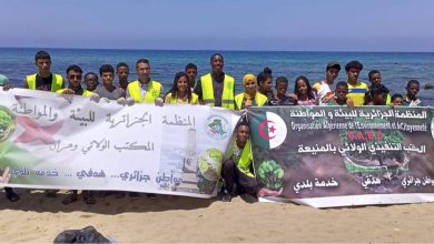 Photo of حملة تحسيسية لنظافة الشاطئ ببوسفر في وهران