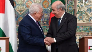 Photo of الرئيس الفلسطيني يهنئ رئيس الجمهورية على انتخاب الجزائر عضوا بمجلس الأمن