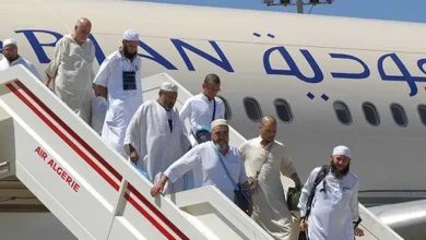 Photo of أول فوج حجاج جزائريين يصل مكة المكرمة