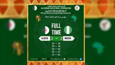 Photo of الكرة الطائرة (البطولة الإفريقية للأمم-2023)/سيدات: فوز الجزائر على نيجيريا (3-2)