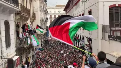 Photo of دعوة إلى مسيرات شعبية لنصرة فلسطين في كافة ولايات الجزائر هذا الخميس