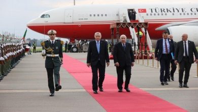 Photo of الرئيس التركي يشرع في زيارة رسمية إلى الجزائر