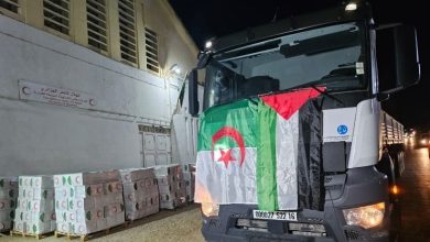 Photo of دخول أولى المساعدات الإنسانية الجزائرية إلى غزة