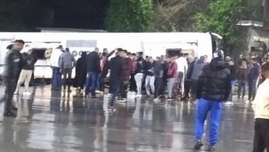 Photo of وفاة شخص وإصابة 35 آخرين في إنحراف حافلة مناصري اتحاد عنابة في قسنطينة