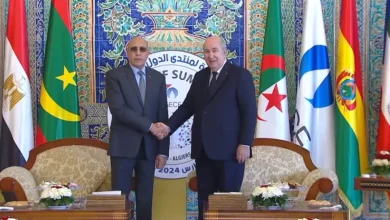 Photo of الرئيس الموريتاني يصل إلى الجزائر للمشاركة في قمة الغاز