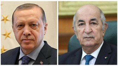 Photo of أردوغان يهنئ الرئيس تبون بعيد الفطر المبارك