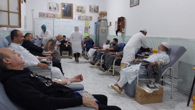 Photo of جمع 1781 كيس دم خلال حملات التبرع التي نظمها مستشفى 1 نوفمبر بوهران في رمضان