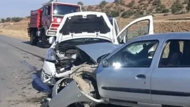 Photo of 8 مصابين في حادث تصادم سيارتين بولاية غليزان