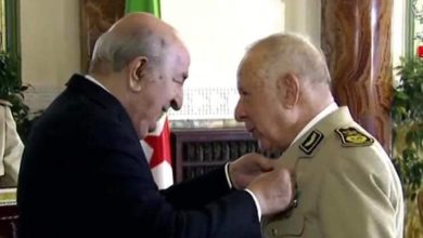 Photo of إسداء وسام الشجاعة للفريق أول السعيد شنقريحة