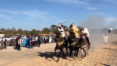 Photo of مهرجان برج بن عزوز السنوي للفروسية والبارود: استعراضات بهيجة للخيالة في فعاليات الطبعة الرابعة