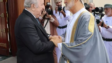 Photo of رئيس الجمهورية يودع أخاه جلالة السلطان هيثم بن طارق