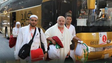 Photo of بالتكبير والدعاء..   وصول الفوج الأوّل من الحجاج الجزائريين إلى المدينة المنورة
