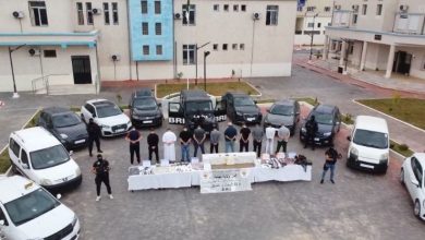Photo of بجاية : تفكيك شبكة إجرامية دولية وحجز 178 كلغ من المخدرات وأسلحة نارية
